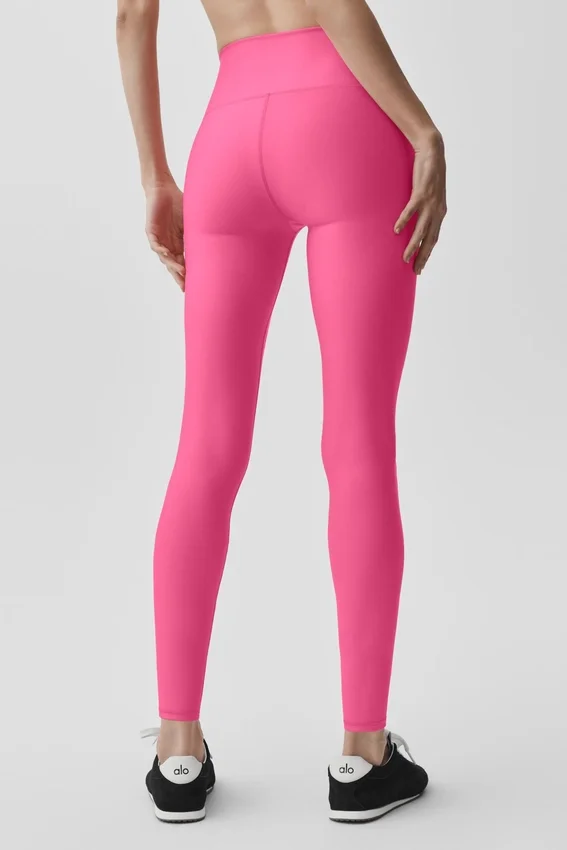 High-Waist Airlift Legging 7/8 - Rosa Paraíso