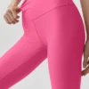 High-Waist Airlift Legging 7/8 - Rosa Paraíso
