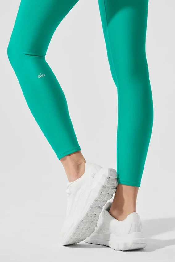 High-Waist Airlift Legging 7/8 - Spruce Green