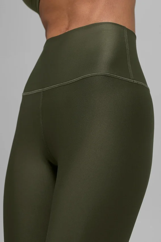High-Waist Airlift Legging 7/8 - Verde oliva