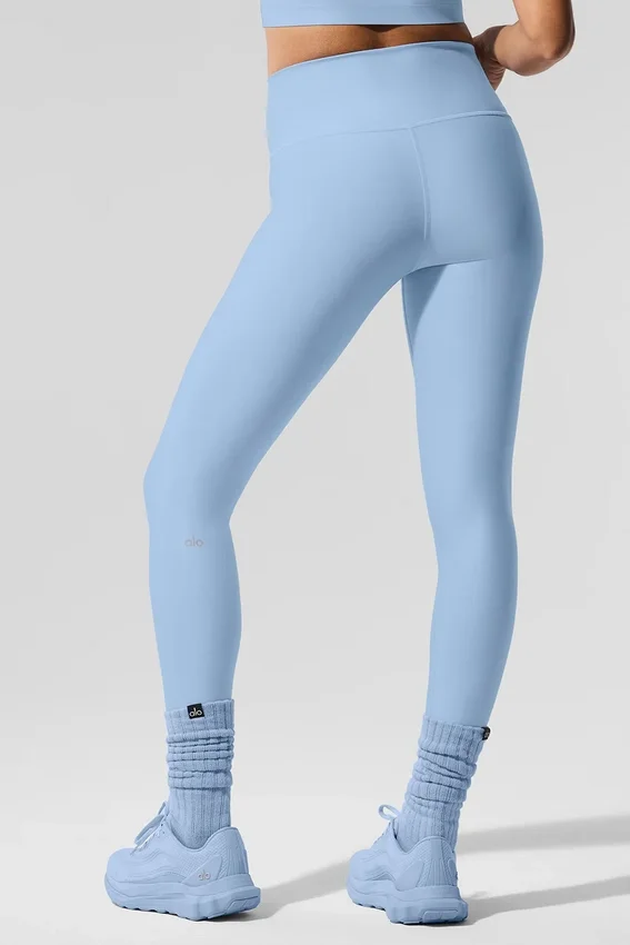 High-Waist Airlift Legging - Azul concha