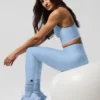 High-Waist Airlift Legging - Azul concha