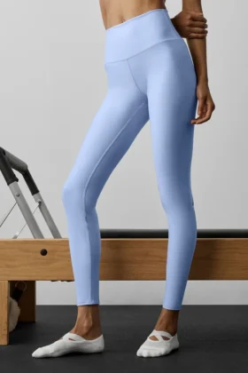 High-Waist Airlift Legging - Azul Provenza claro