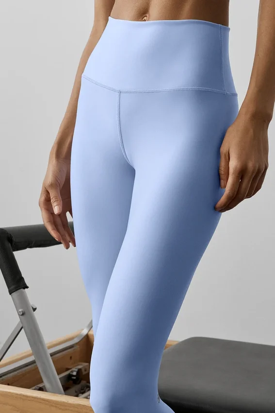 High-Waist Airlift Legging - Azul Provenza claro