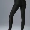 High-Waist Airlift Legging de la colección Mesh — Negro
