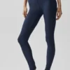 High-Waist Airlift Legging de primera calidad - Azul marino