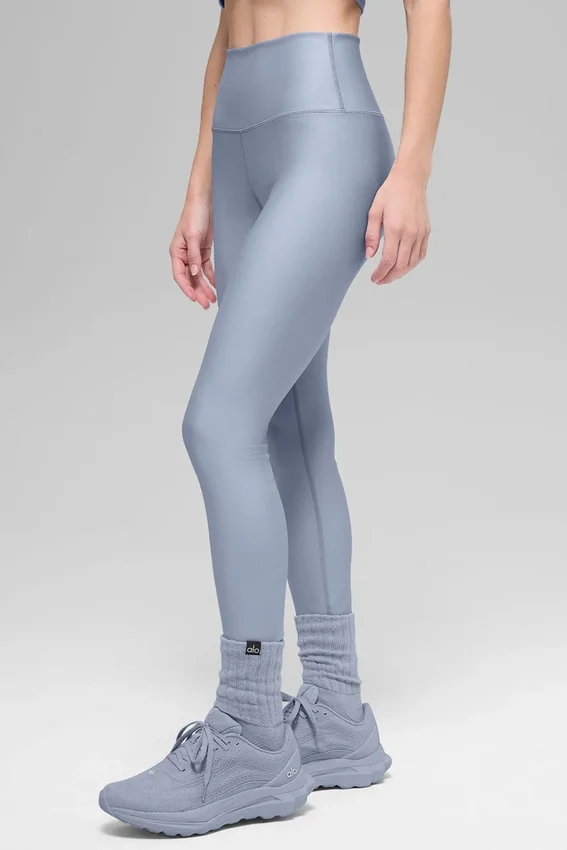 High-Waist Airlift Legging - Escarcha invernal