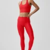 High-Waist Airlift Legging - Rojo brillante