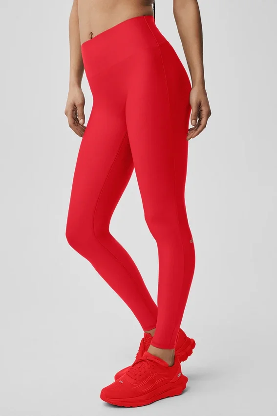 High-Waist Airlift Legging - Rojo brillante