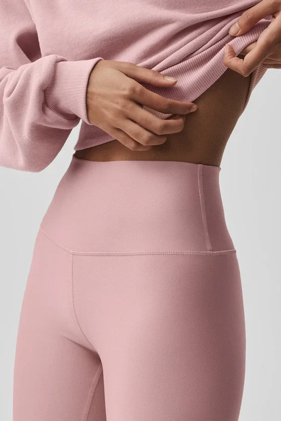 High-Waist Airlift Legging - Rosa vintage