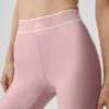 High-Waist Airlift Legging - Rosa vintage/Blanco