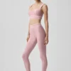 High-Waist Airlift Legging - Rosa vintage/Blanco