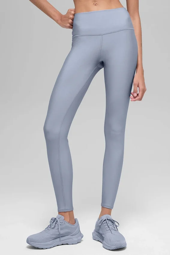 High-Waist Airlift Legging Winter Warm - Winter Frost