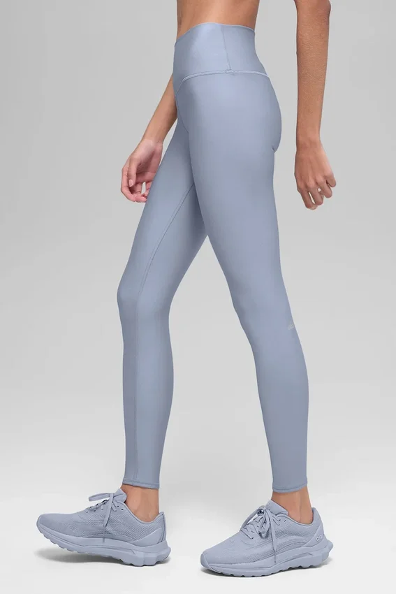 High-Waist Airlift Legging Winter Warm - Winter Frost