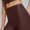 High-Waist Airlift Leggings - Marrón piedra