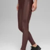 High-Waist Airlift Mesh Infatuation Legging - Brownstone