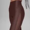 High-Waist Airlift Mesh Infatuation Legging - Brownstone
