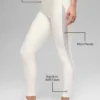 High-Waist Airlift Mesh Infatuation Leggings - Marfil