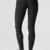 High-Waist Airlift Redefine Leggings - Negro/Blanco
