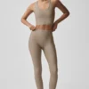 Camiseta de tirantes con sujetador Airlift Super Sleek - Grava