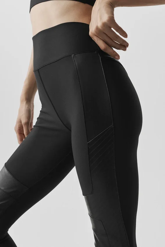 High-Waist Airlift Supermoto Legging Airlift Winter Warm - Negro