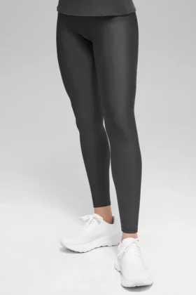 High-Waist Airlift Winter Warm Legging - Antracita