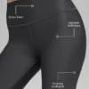 High-Waist Airlift Winter Warm Legging - Antracita