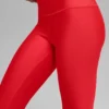 High-Waist Airlift Winter Warm Leggings — Rojo brillante