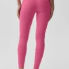High-Waist Alo Softsculpt «Amp It up» Leggings - Rosa Paraíso