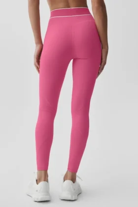 High-Waist Alo Softsculpt «Amp It up» Leggings – Rosa Paraíso