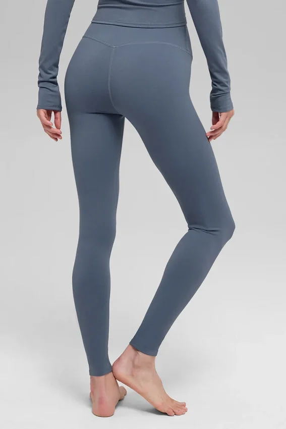 High-Waist Alo Softsculpt Leggings - Bluestone