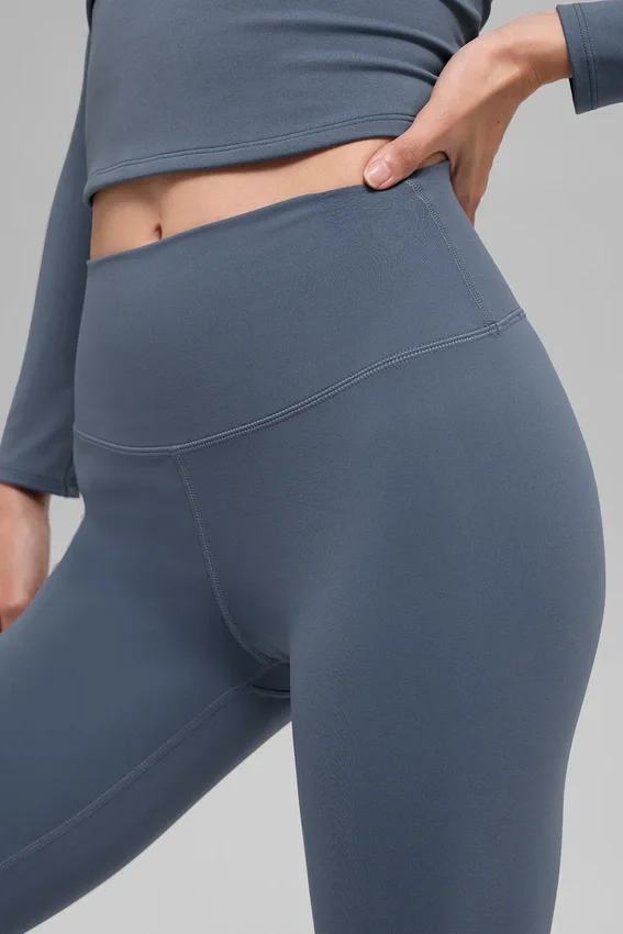 High-Waist Alo Softsculpt Leggings - Bluestone