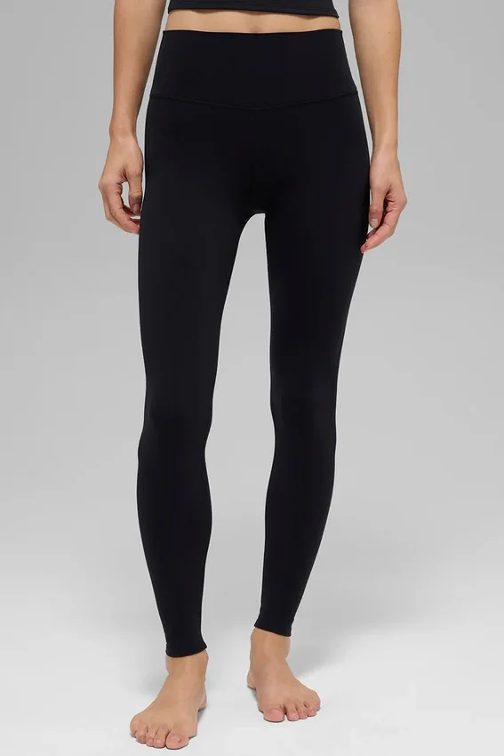 High-Waist Alo Softsculpt Leggings - Negro