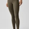 High-Waist Alo Softsculpt Leggings - Olive Tree