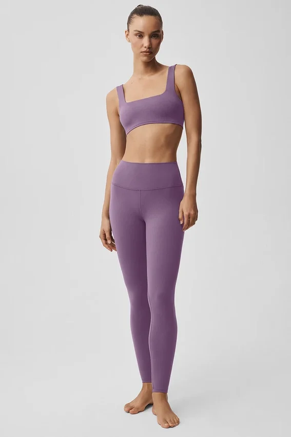 High-Waist Alo Softsculpt Leggings - Plum Kiss