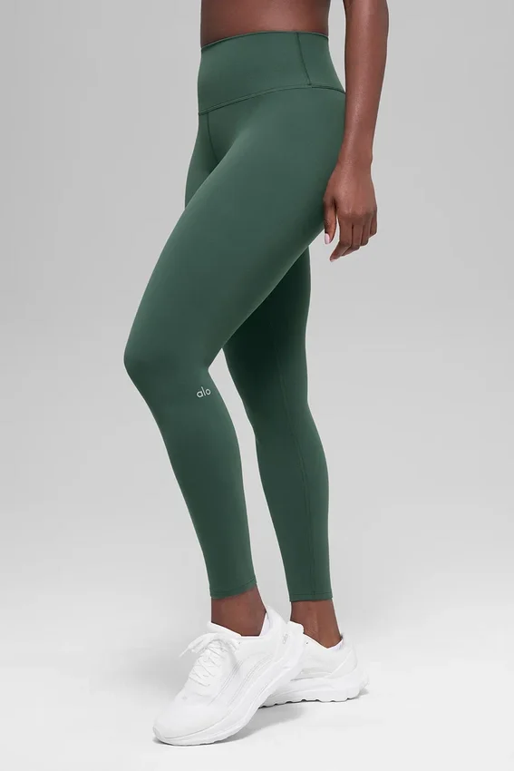 High-Waist Alo Softsculpt Leggings - Verde trébol