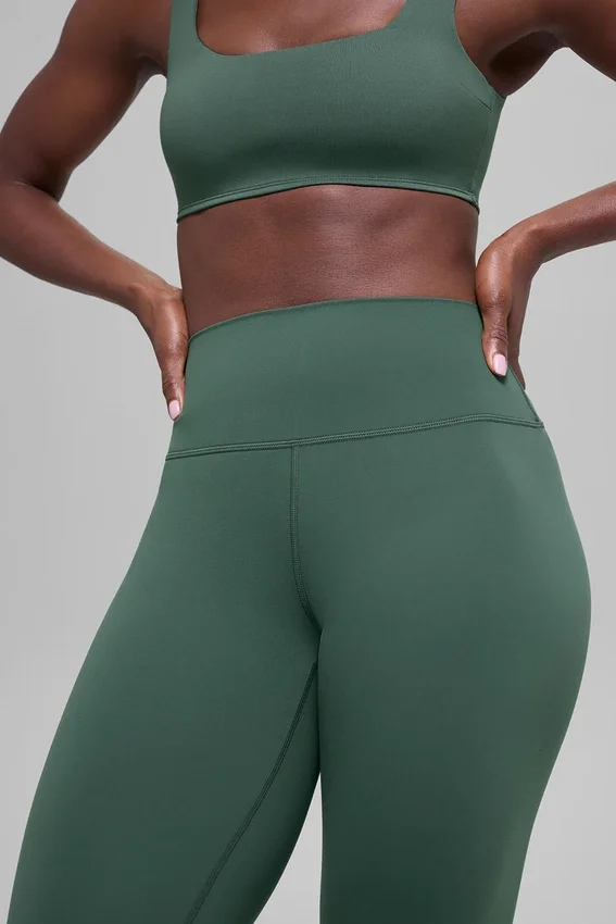 High-Waist Alo Softsculpt Leggings - Verde trébol