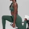 High-Waist Alo Softsculpt Leggings - Verde trébol