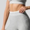 High-Waist Alosoft 7/8 «Better Together» - Gris jaspeado deportivo