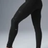 High-Waist Alosoft Spotlight Leggings - Negro