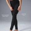 High-Waist Alosoft Spotlight Leggings - Negro