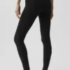 High-Waist High-Waist Leggings «Amp It up» de Alo Softsculpt — Negro