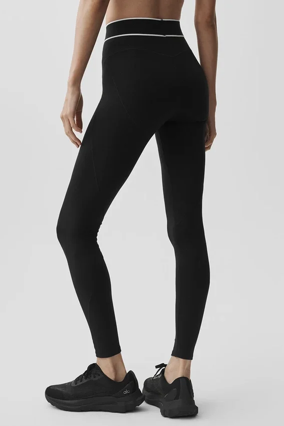 High-Waist High-Waist Leggings «Amp It up» de Alo Softsculpt — Negro