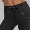 High-Waist Light Speed Leggings de Airlift - Negro