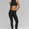 High-Waist Light Speed Leggings de Airlift - Negro