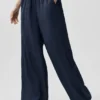 High-Waist semitransparente «Golden Hour» - Azul marino