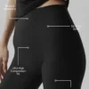 High-Waist Sleek Capri - Negro