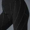 High-Waist Sunray Leggings de Alosoft - Negro/Blanco