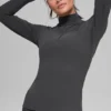 Jersey Alosoft Rapid con media cremallera - Antracita