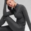 Jersey Alosoft Rapid con media cremallera - Antracita
